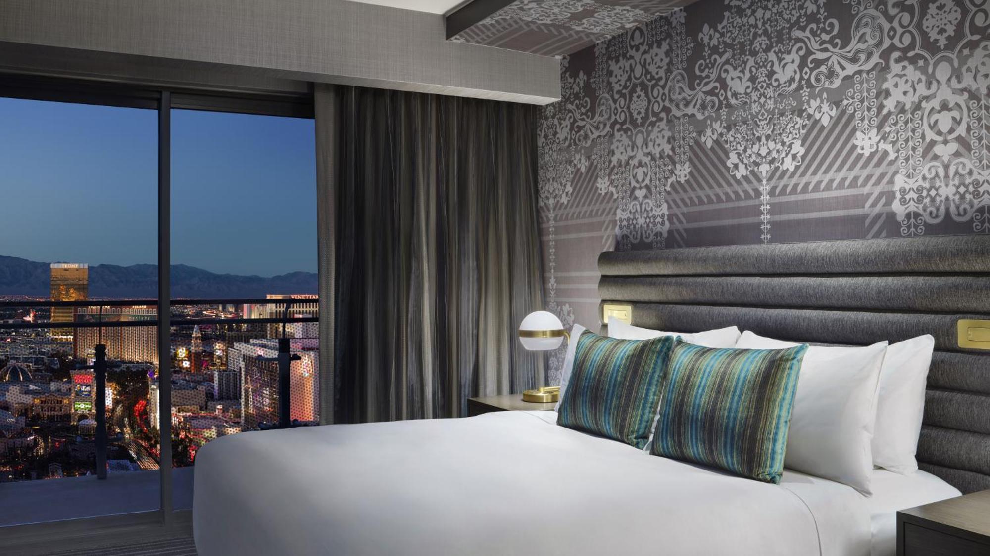 The Cosmopolitan Of Las Vegas Dış mekan fotoğraf A rendering of a guest room